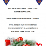 Wieczornica – Zima, kolędowanie z Lachami Wieczornica – Zima, kolędowanie z Lachami