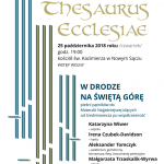 THESAURUS ECCLESIAE – W drodze na święta górę THESAURUS ECCLESIAE – W drodze na święta górę