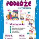Plakat Podróże z wyobraźnią