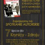 [Krynica – Zdrój]: Sądeczanin Historia – Żydzi życie i zagłada