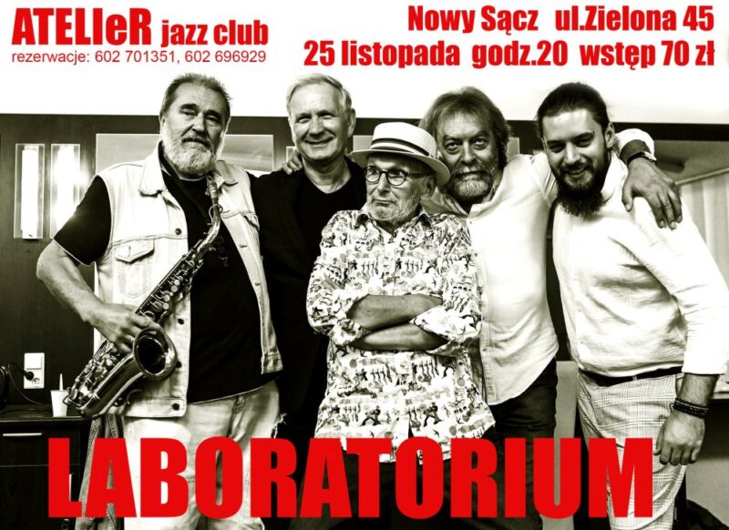 Koncert Laboratorium w Atelier Jazz Club