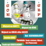 Plakat ferie 2023 - Gródek nad Dunajcem