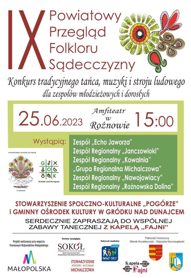 IX Powiatowy Przegląd Folkloru Sądecczyzny