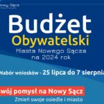 Ruszył nabór projektów w ramach budżetu obywatelskiego Miasta Nowego Sącza na 2024 rok.