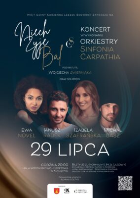 [Korzenna]: Niech Żyje Bal – koncert w wykonaniu orkiestry Sinfonia Carpathia