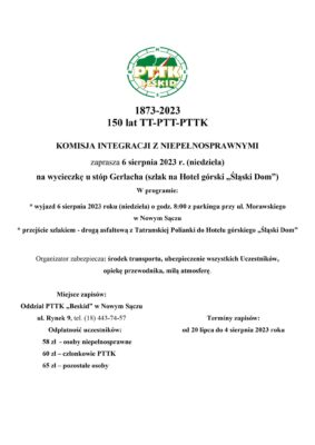 Wycieczka u stóp Gerlacha