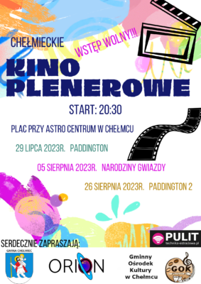 Kino plenerowe w Chełmcu