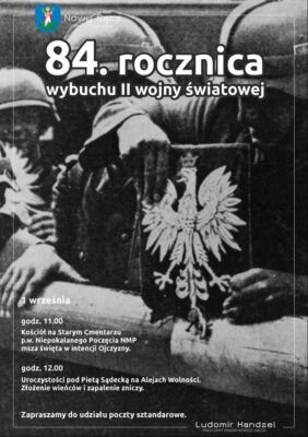 [wydarzenie]: 84. Rocznica wybuchu II wojny światowej