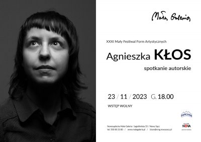 [wydarzenie]: Spotkanie autorskie z Agnieszką Kłos