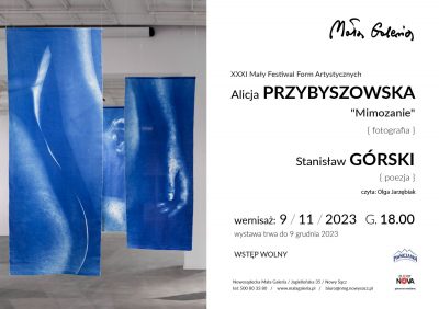 [wystawa]: Wystawa Alicji Przybyszowskiej pt. „Mimozanie”