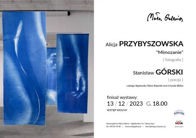 [wydarzenie]: Finisaż wystawy Alicji Przybyszowskiej ”Mimozanie”