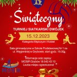 [Grybów]: Świąteczny turniej siatkarski dwójek