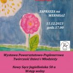 [wydarzenie]: Wystawa powarsztatowo-poplenerowa – Twórczość dzieci i młodzieży