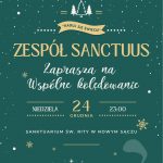 [wydarzenie]: Wspólne kolędowanie z zespołem SancTuus