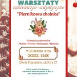 Warsztaty cukierniczo-artystyczne ”Piernikowa choinka” w Muszynie