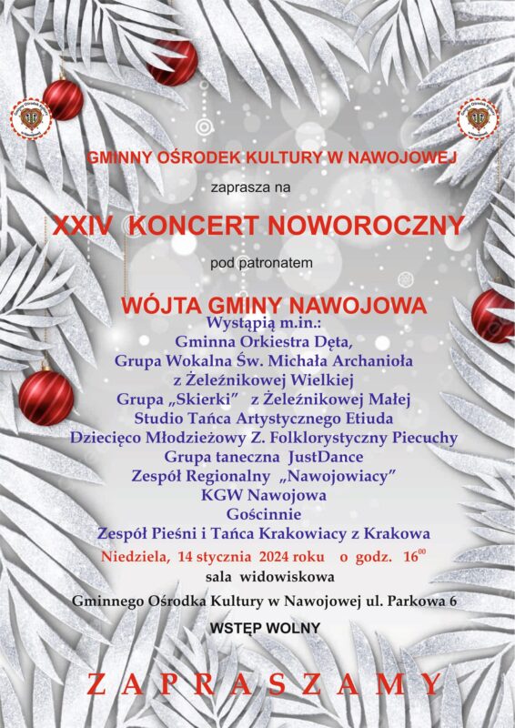 [Nawojowa]: XXIV Koncert Noworoczny