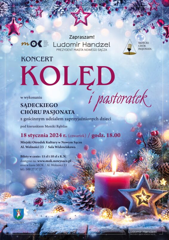 [wydarzenie]: Koncert kolęd i pastorałek