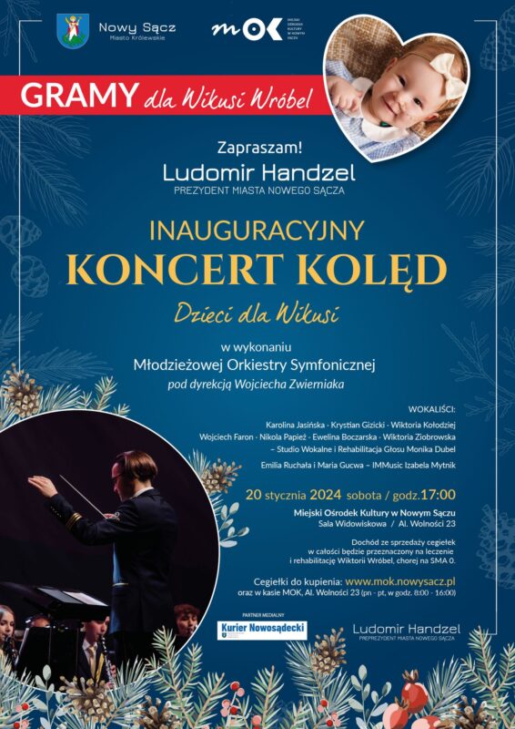 [wydarzenie]: Inauguracyjny Koncert Kolęd Dzieci dla Wikusi