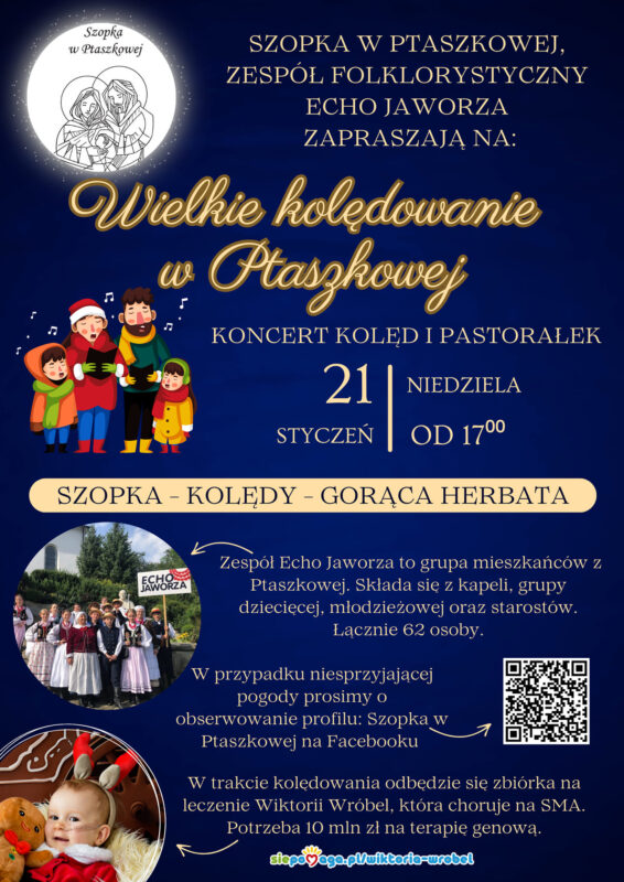 [Ptaszkowa]: Wielkie kolędowanie w Ptaszkowej
