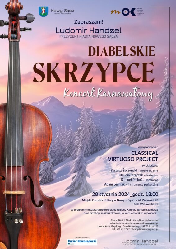 [wydarzenie]: Koncert Karnawałowy „Diabelskie Skrzypce”