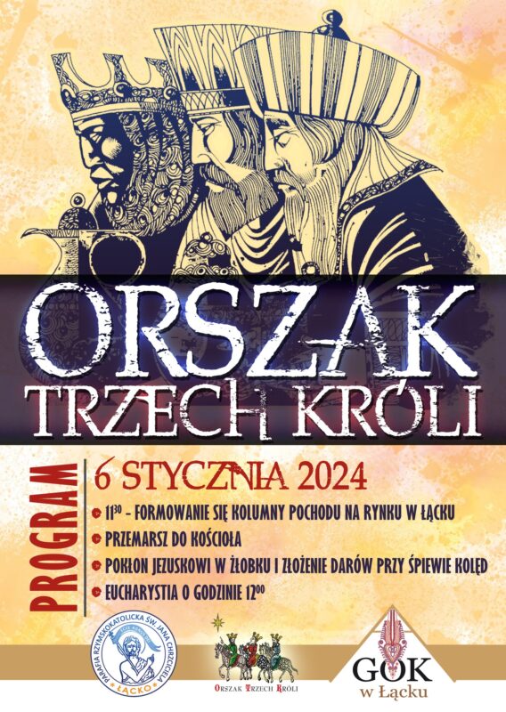 [Łącko]: Orszak Trzech Króli