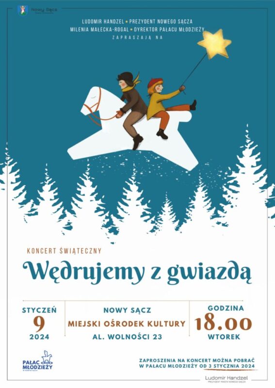 [wydarzenie]: Koncert świąteczny „Wędrujemy z gwiazdą”