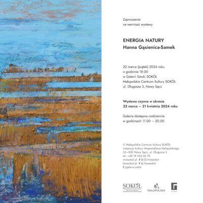 [wystawa]: Wystawa „Energia natury” Hanny Gąsienicy-Samek