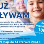 Projekt „Już pływam” dla uczniów z Nowego Sącza – przedłużamy zapisy!!