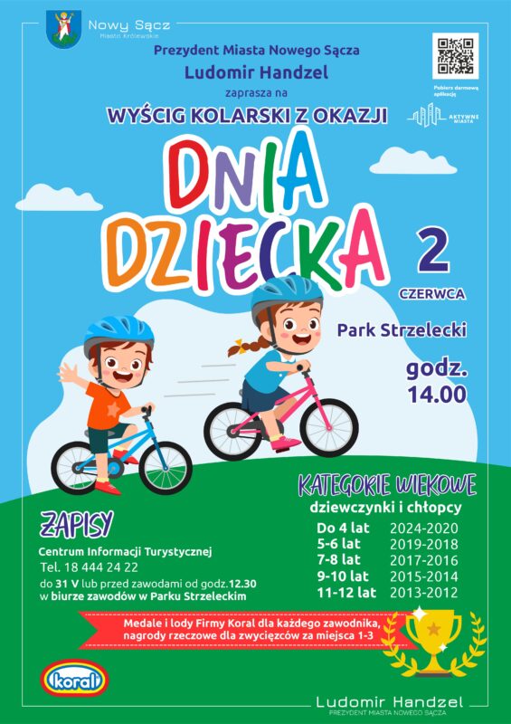 Wyścig kolarski z okazji Dnia Dziecka