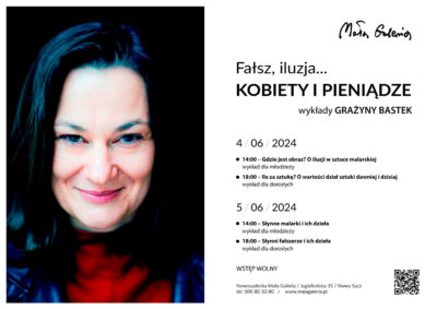[wydarzenie]: Wykłady dr Grażyny Bastek „Fałsz, iluzja… Kobiety i Pieniądze”