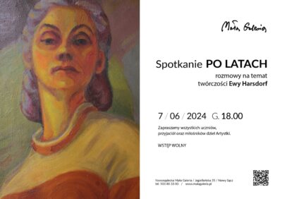 [wydarzenie]: ”Spotkanie po latach” – rozmowy na temat twórczości Ewy Harsdorf