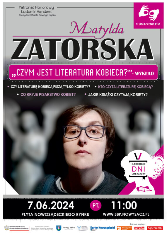 Wykład „Czym jest literatura kobieca” Matyldy Zatorskiej