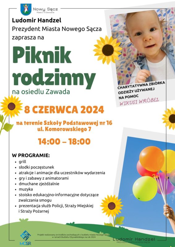 [wydarzenie]: Piknik Rodzinny na osiedlu Zawada 