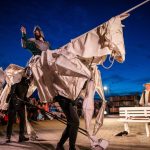 [Wydarzenie]: „Don Kichot” w wykonaniu Teatru Hom (spektakl uliczny) 28 września 2025r.