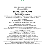 Wycieczka – Beskid Wyspowy, Ćwilin 1072m n.p.m.